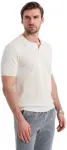 Vyri&scaron;ki baltos spalvos polo mar&scaron;kinėliai Swing