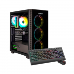 Stacionarus kompiuteris &bdquo;Hyrican Draco XD 7799&ldquo; AMD Ryzen 5 7500F 16 GB DDR5 RAM 1 TB SSD NVIDIA GeForce RTX 5060Ti (16 GB GDDR7) &bdquo;Windows 11 Home&ldquo;