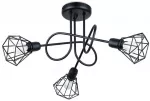 Lubinis &scaron;viestuvas Sollux Lighting &Scaron;viestuvas ARTEMIS 3S juodas