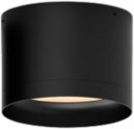 Lubinis &scaron;viestuvas 9W LED pavir&scaron;inis &scaron;viestuvas TECH, juodas, 3000/4000K, IP44, P3987070N