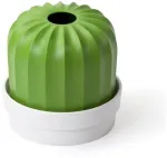 Qualy Pojemnik na papier Cactiss balta ir-žalia (10276-WH-GN)