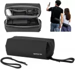 Krep&scaron;ys SunnyLife Krep&scaron;ys Dėklas Futerał Organizer Case Do Dji Osmo Pocket 3 / Insta360 X5 / Go 3s / B018-d / Juodas