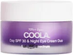 &bdquo;Coola&ldquo; &ndash; dieninis SPF 30 ir naktinis paakių kremas duetas, 30 ml