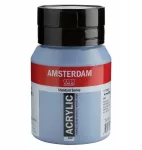 Akrilinė dažai - Amsterdame - 500ml - Mėlynai pilk&scaron;vas - Auk&scaron;ta atsparumas &scaron;viesai - Ilgaamžis