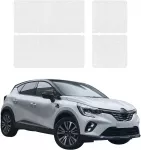 GrizzGlass Bespalvė techninė danga HeavyDuty Clear slenksčiams, skirtiems Renault Captur (2019-2023) [4w1] (GRZ22682)
