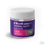 Qoltec Pasta wysokoprzewodząca | Masa Thermal Putty 8 W/m-K | 10g | R&oacute;żowa