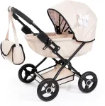 Bayer Design Bayer - Dolls Pram Cosy - Rožinė/Juodas (12775AA)