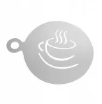 Bez Marki Nerūdijančio plieno Latte Art trafaretai Dekoravimo trafaretai Kavos puodelis