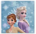 Disney Frozen snaigės rank&scaron;luostis, veido rank&scaron;luostis, rank&scaron;luostis 30x30cm