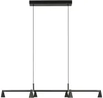 36W LED pakabinamas &scaron;viestuvas, juodas, 2700/3000K, dimeriuojamas, 2693