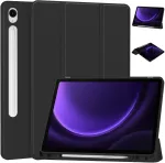 Dėklas na tablet 4kom.pl Smart Pie&scaron;tukas do Samsung Galaxy Tab S9 SM X716 S9 FE S10 FE Lite, juoda - ochronne