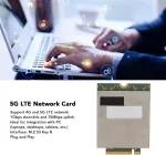 5g lte tinklo plok&scaron;tė m.2 s3 key b 1gbps downlink 75mbps uplink stabili 4g lte modulis ne&scaron;iojamam kompiuteriui stacionariam kompiuteriui plug and play lte fdd, lte tdd, wcdma, 10