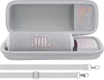 Kompiuterio kolonėlės Kietas dėklas Jbl Flip 7/6/5 ne&scaron;iojamam garsiakalbiui (baltas)