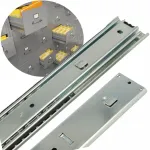 Metalinės spintos pilno i&scaron;traukimo 80kg L-400 rutulinės kreipiamosios