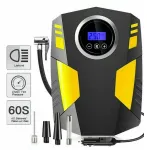 Elektrinis automobilinis kompresorius 12v su Lcd ekranu
