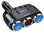 Yantu 12v 24v cigarečių degiklio lizdo skirstytuvas su Usb 3.1a Aa