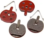 Create idea 2 poros 22.5 mm pusiau dviračių Mtb dervos diskinių stabdžių kaladėlių, skirtų Jak-5 Jak Zoom