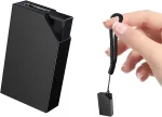 Diktofonas Dictaphone Mini 64 Gb atminties balso įra&scaron;ymo įrenginys, įkraunamas per Usb, balso įra&scaron;ymo įrenginys su aktyvavimu balsu, įra&scaron;ymo įrenginys su mikrofonu, balso įra&scaron;ymo įrenginys su ra&scaron;ymo funkcija, susitikimams ir interviu