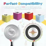 Kompiuterio kolonėlės Pakaitinis garsiakalbis 4&omega; 3w, suderinamas su Toniebox audio grotuvu, 40 mm pakaitinio garsiakalbio remonto priedų rinkinys - muzikos dėžutės įmontuoto garsiakalbio pakaitinės dalys su atsuktuvu, skirtas Toniebox garsiakalbiui (1)
