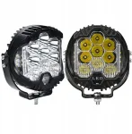 2x Led darbo žibintai automobiliui 75 W 12 V 24 V traktoriaus prožektorius