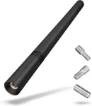 Eightwood automobilinė fm dab antena 14.2 cm universali stogo antena automobilio radijo antena trumpa su stipria fm/am/dab priėmimo funkcija