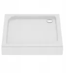 New Trendy Domio kvadratinis akrilinis du&scaron;o padėklas 90x90x16cm