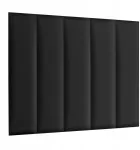 Sienų panelė 120x30 cm apmu&scaron;ta Wezgłowie Fancy grafito spalvos