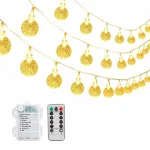 Sodo girlianda &scaron;viesos grandinė 12m 100x led atspari vandeniui patvari