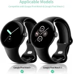 3 vnt. dėklų rinkinys Google Pixel Watch 2 / Pixel Watch