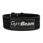 Kulturistinis treniruočių diržas fitness deadlift gym oda - Gymbeam S