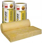 Vata 15 cm 150 mm rulonas Isover Super-mata; 0,033 W/mk Izoliacija Ap&scaron;iltinimas