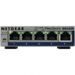 Netgear Switch GS105E žiniatinklio valdymas, stalinis kompiuteris, 1 Gbps (RJ-45) jungtys kiekis 5, maitinimo tipas i&scaron;orinis