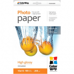 Foto popierius ColorWay High Glossy Photo Paper, 100 sheets, 10x15, Weight 200 g/m²