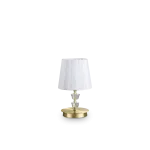 Ideal Lux Table lamp with 1 light PEGASO, E14, brass