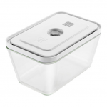 Stiklinis vakuuminis indas ZWILLING Fresh & Save, dydis: L, 2.00 l