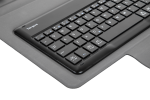 Targus Pro-Tek&trade; universalus 9&ndash;11 colių klaviatūros dėklas (vokiečių k.) &ndash; QWERTZ klaviatūra, juoda