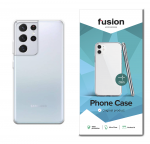 Fusion Accessories Fusion ultra clear series 2 mm silikoninis dėklas skirtas Samsung G998 Galaxy S21 Ultra 5G skaidrus (EU Blister)