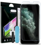 Fusion Accessories Fusion UV 9H visas dangtelis + ekologi&scaron;ki klijai + lempa Apple iPhone 11 Pro Max