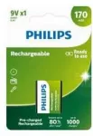 Philips HR22 9V 170mAh įkraunamos baterijos 1 vnt.