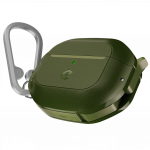 Keybudz ElementProof dėklas skirtas AirPods 3 with IP68 water protection, double layer protection, compatible with charging - Forest G