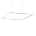 Ideal Lux Pakabinamas &scaron;viestuvas Oracle Slim D90 Square Wh 3000K