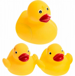 &bdquo;Tullo&ldquo; vonios žaislas mielas ančiukų 3 vnt.