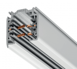 Solar Plus 2m ilgio 4 &scaron;erdžių, 3 fazių pavir&scaron;inio montavimo bėgelis XTSC6200-3, baltas
