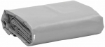 Tentas, pilkos spalvos, 4x7m, 600g/m&sup2;