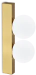 Sieninis &scaron;viestuvas 6W LED pavir&scaron;inis &scaron;viestuvas PING PONG, žalvario sp., 3000K