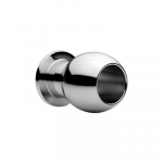 XR Brands Large Hollow Intimate Dilator Metal Plug 50mm