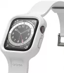 &bdquo;Araree&ldquo; dėklas su dirželiu &bdquo;Duple Pro AppleWatch 44/45mm&ldquo; baltas AR70-01866B