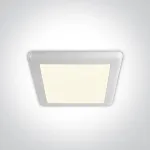16W įleidžiama panelė, balta, 4000K, 62116FA/W/C