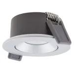 4W LED įleidžiamas &scaron;viestuvas SP AIR ADJ, sidabro sp., 3000K, dimeriuojamas, reguliuojamas