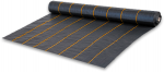 Agroplėvelė nuo piktžolių Bradas, 90 g/m&sup2;, 3.2 x 100 m, juoda
